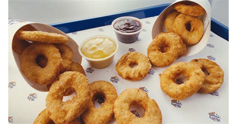 White castle chicken rings - The meal boxes start from $4.99 to $115.99. There is a wide range of meal boxes. You can also make your meals by adding different food items in your order. You can get chicken rings for just $4.99 and milkshakes for just $1.99. Check the whole White Castle menu prices below before you place your order.